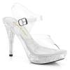 Fabulicious - ELEGANT408 Sandale à bride à la cheville - Transparent Product image